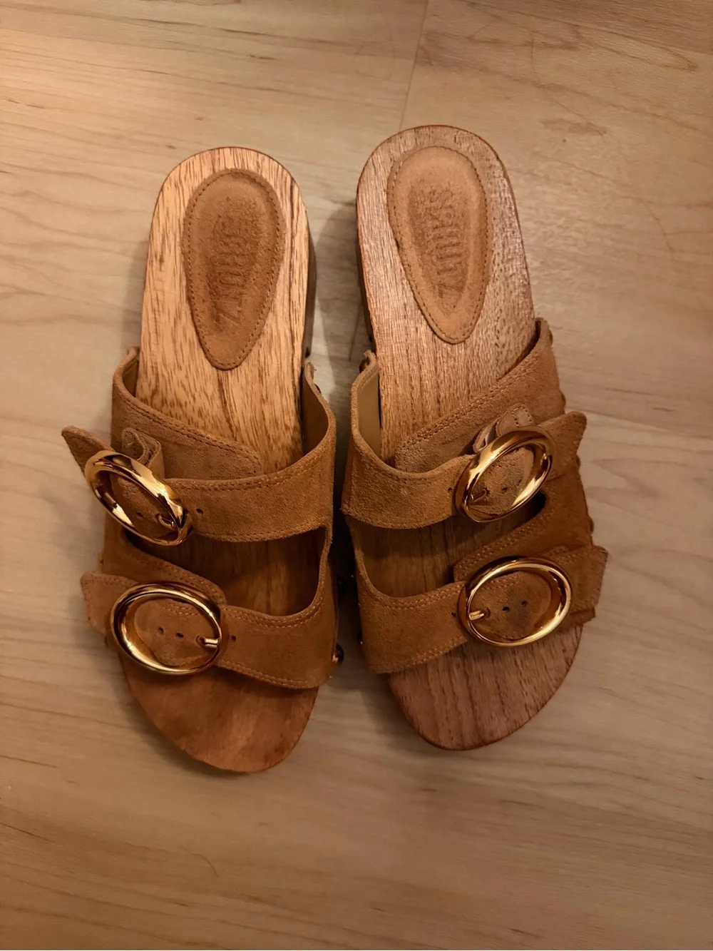Schutz Juno Sandal in Sandstone - Picture 9 of 9
